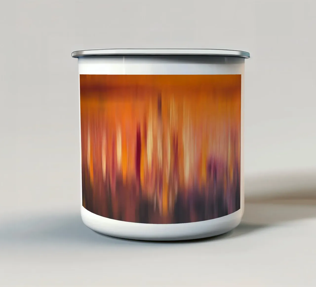 Astratto audace colorato tazza in smalto da Teresa André