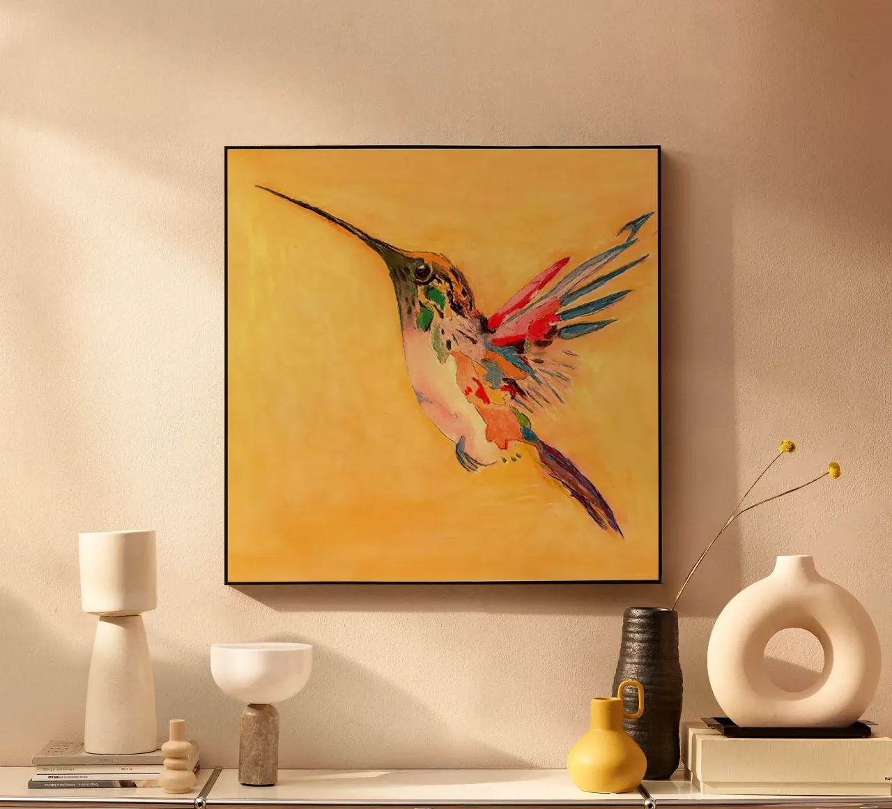 Colibrì plexiglass da Teresa André