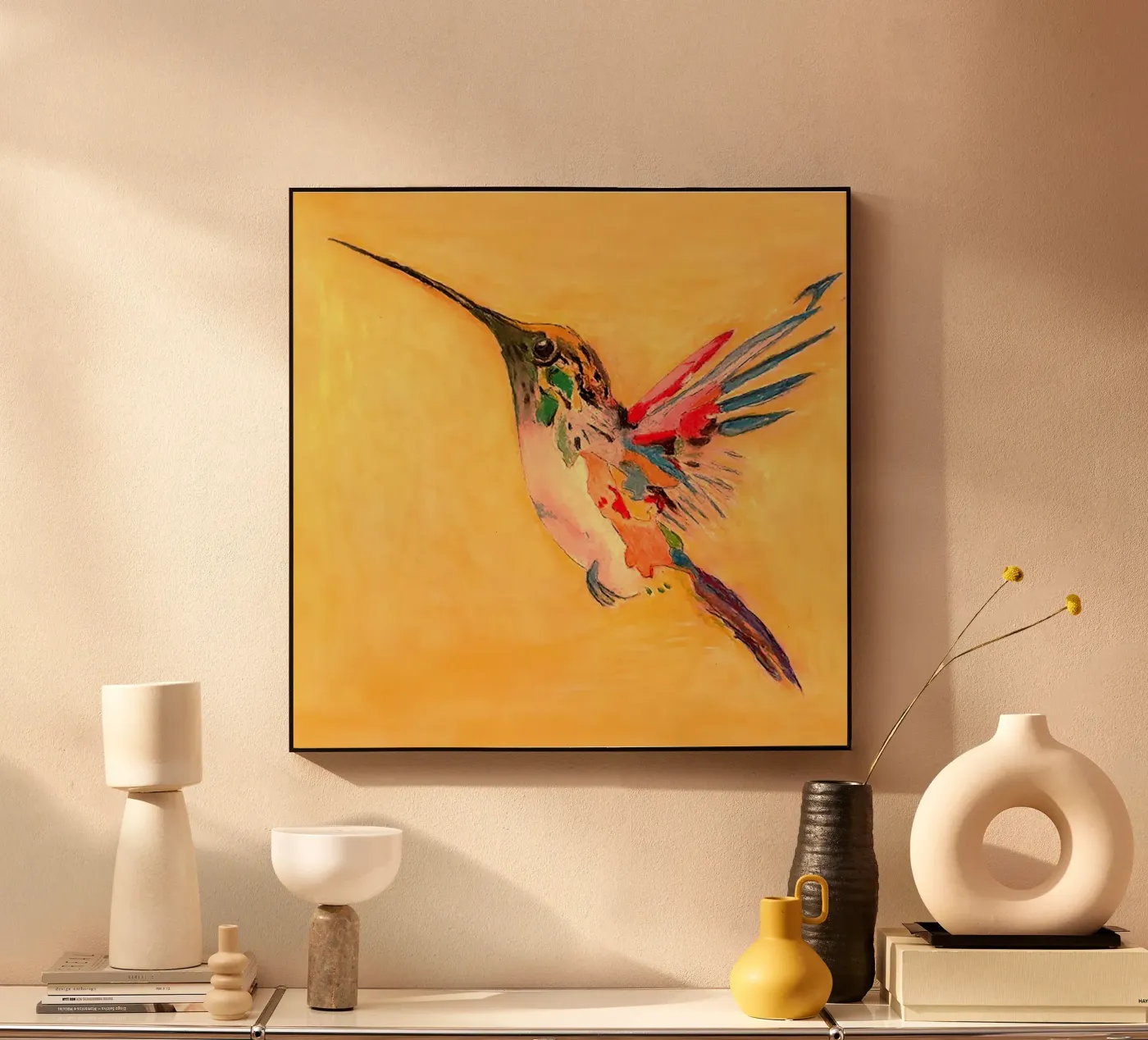 Colibrì plexiglass da Teresa André