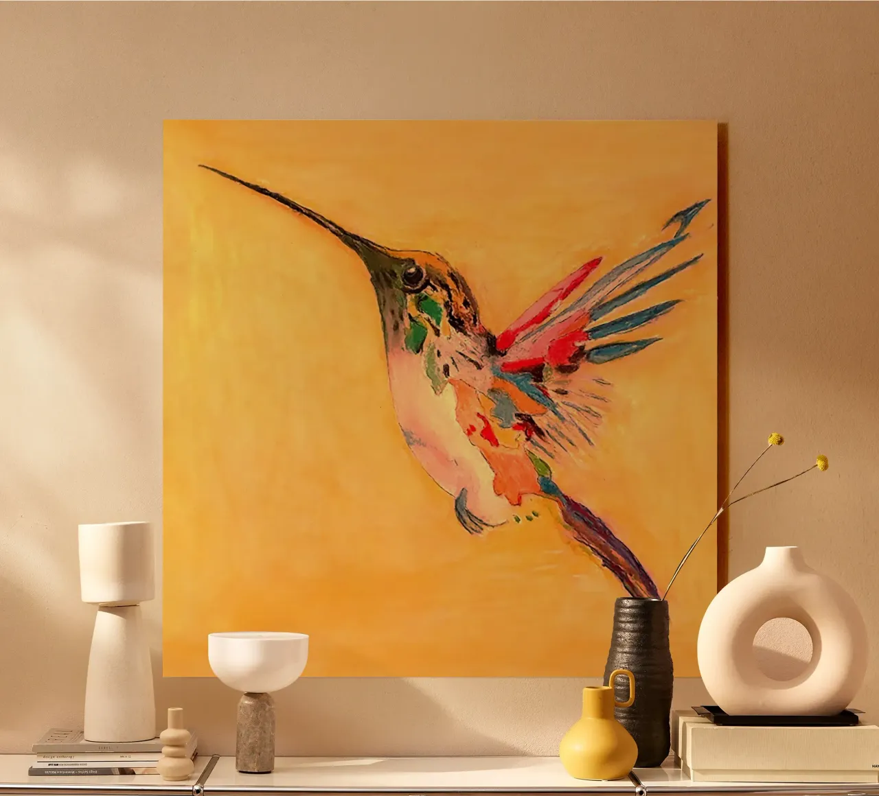 Colibrì plexiglass da Teresa André