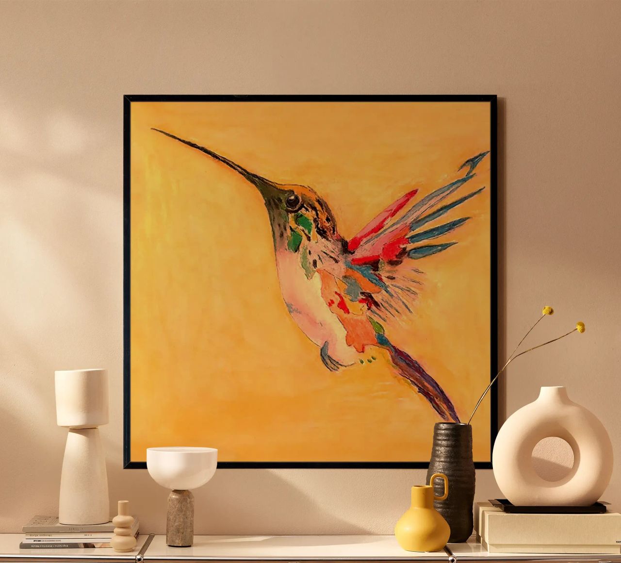 Hummingbird poster by Teresa André
