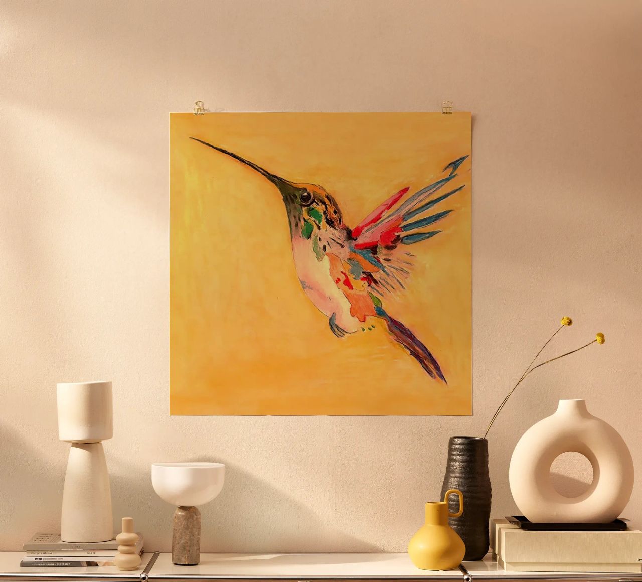 Hummingbird poster by Teresa André