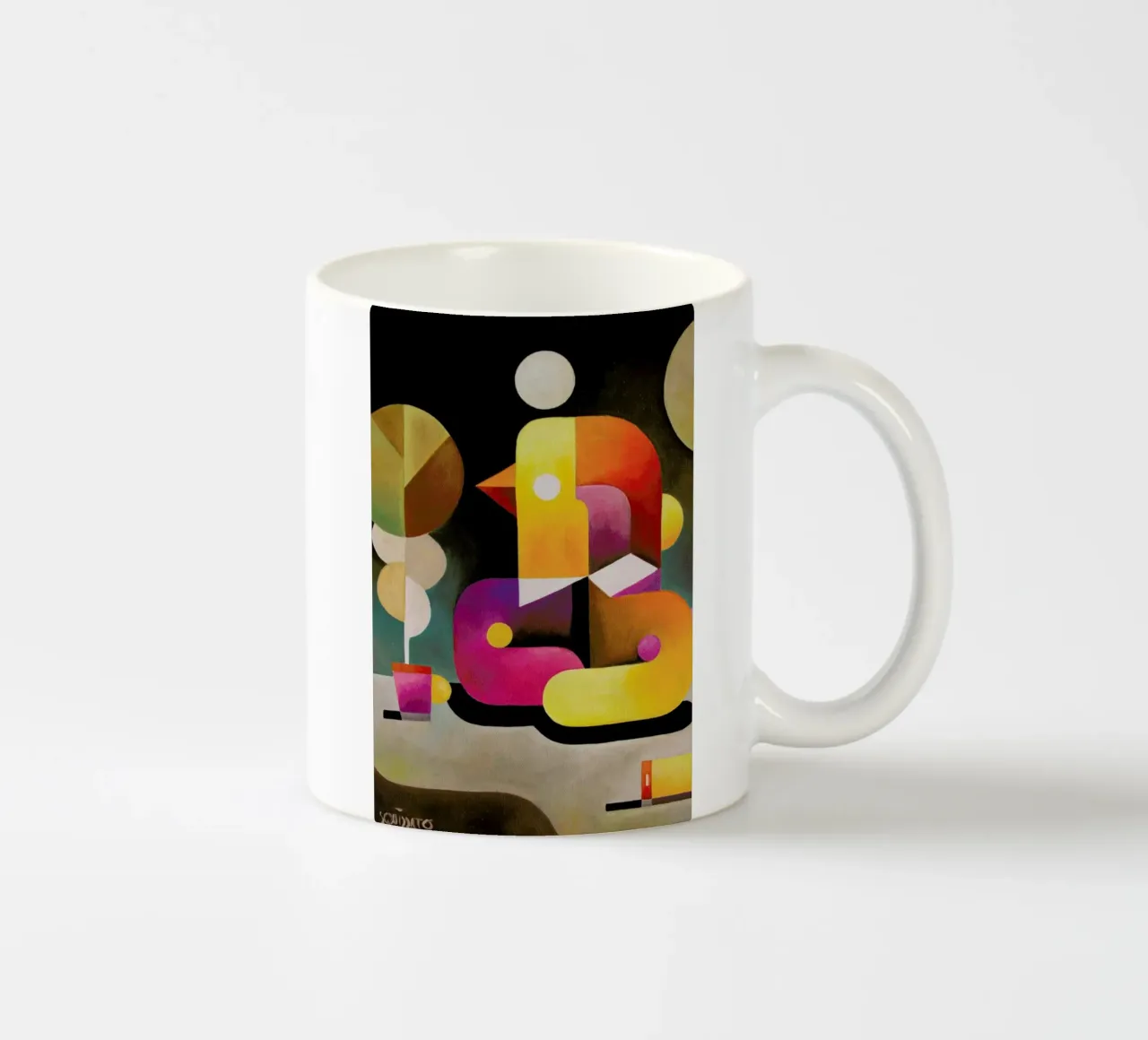Grandes Attentes tazza in ceramica da Antony Squizzato