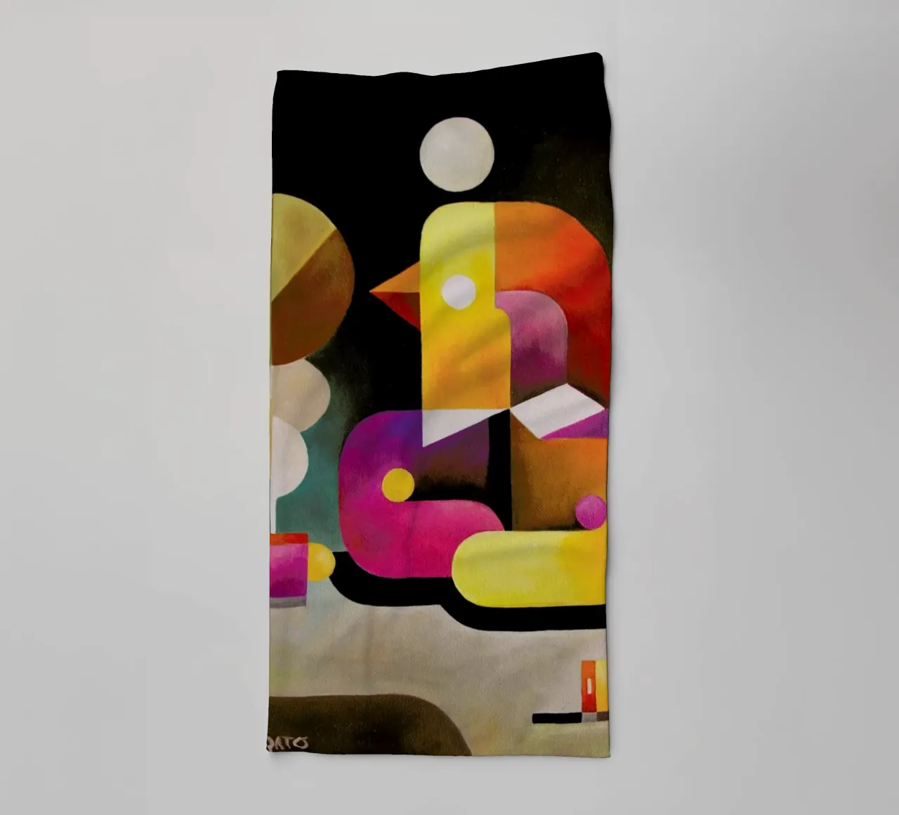 Grandes Attentes towel by Antony Squizzato