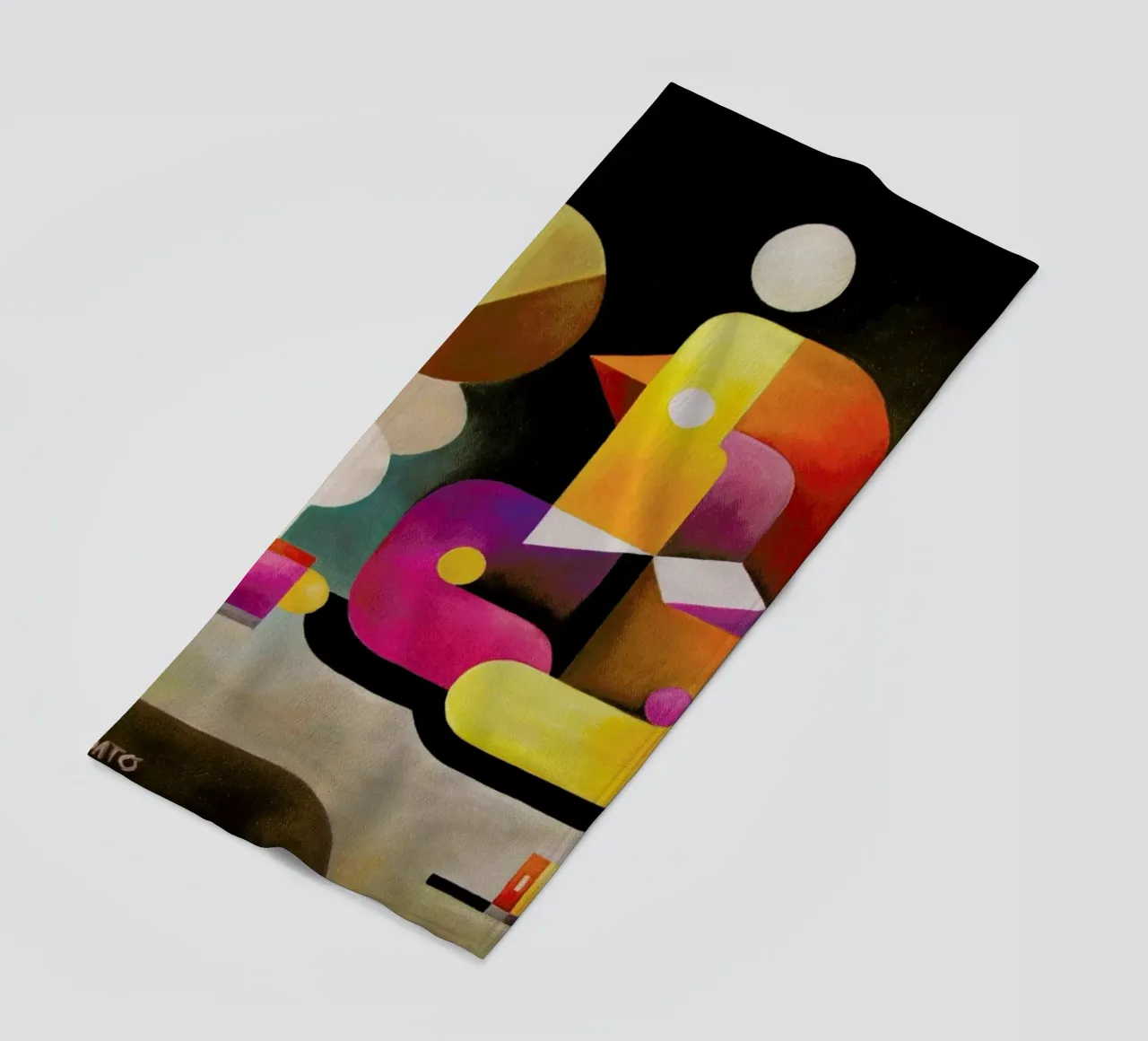 Grandes Attentes beach towel by Antony Squizzato