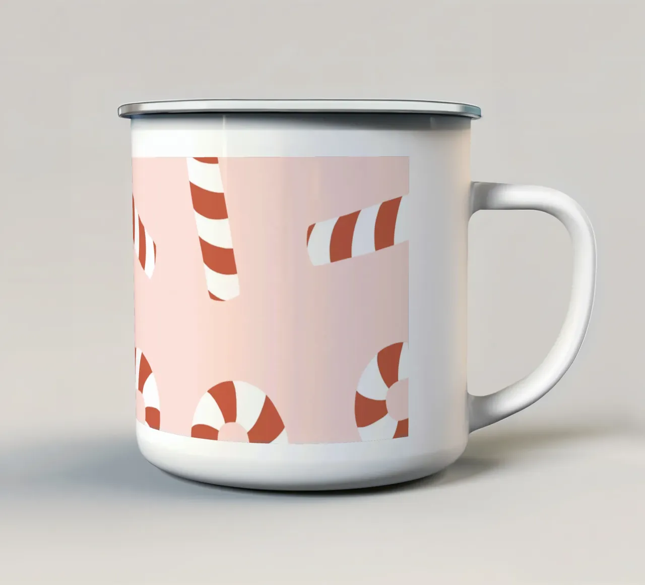 Bastoncino di zucchero tazza in smalto da we line studio - design