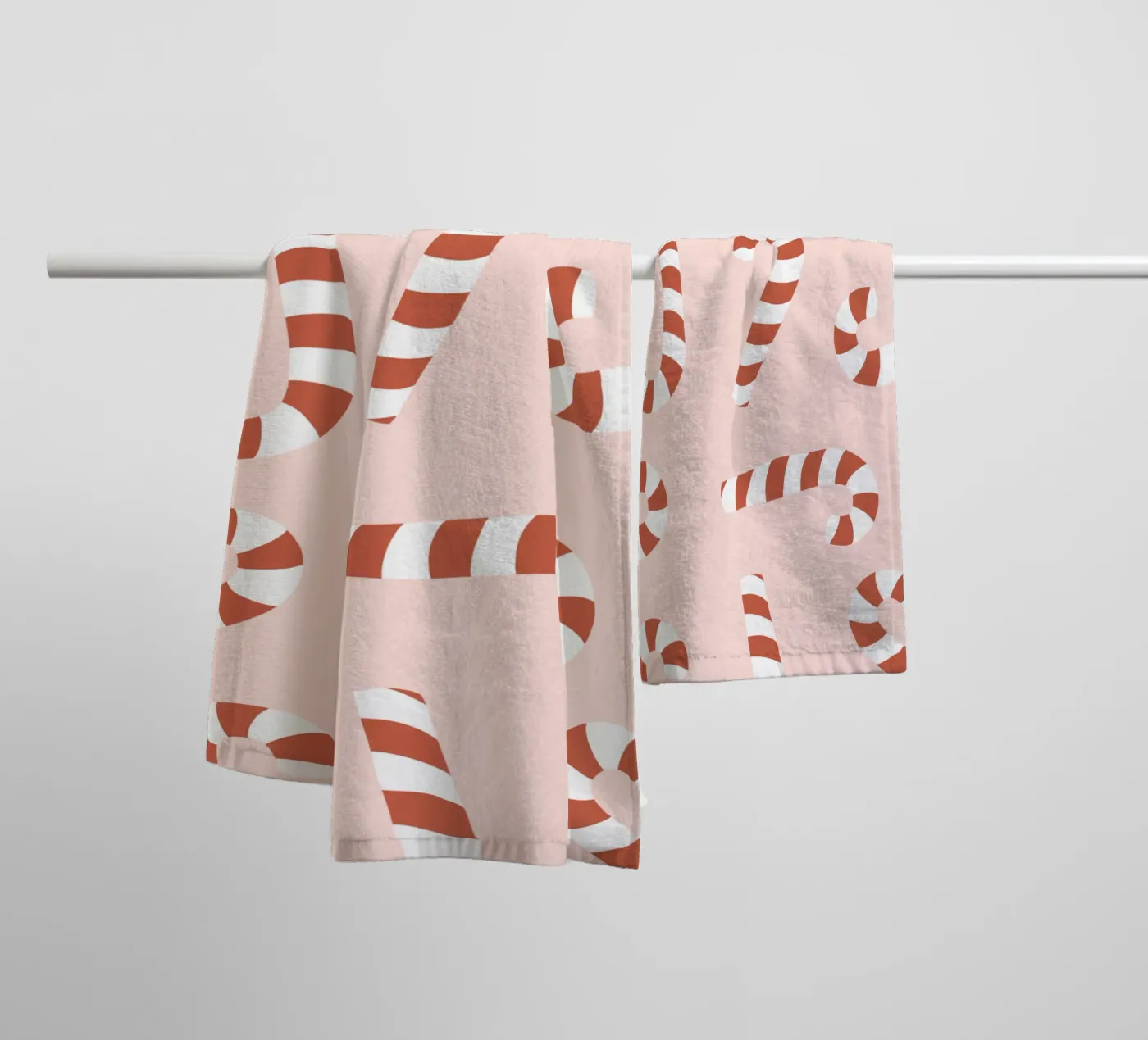 Candy cane towel by we line studio - design