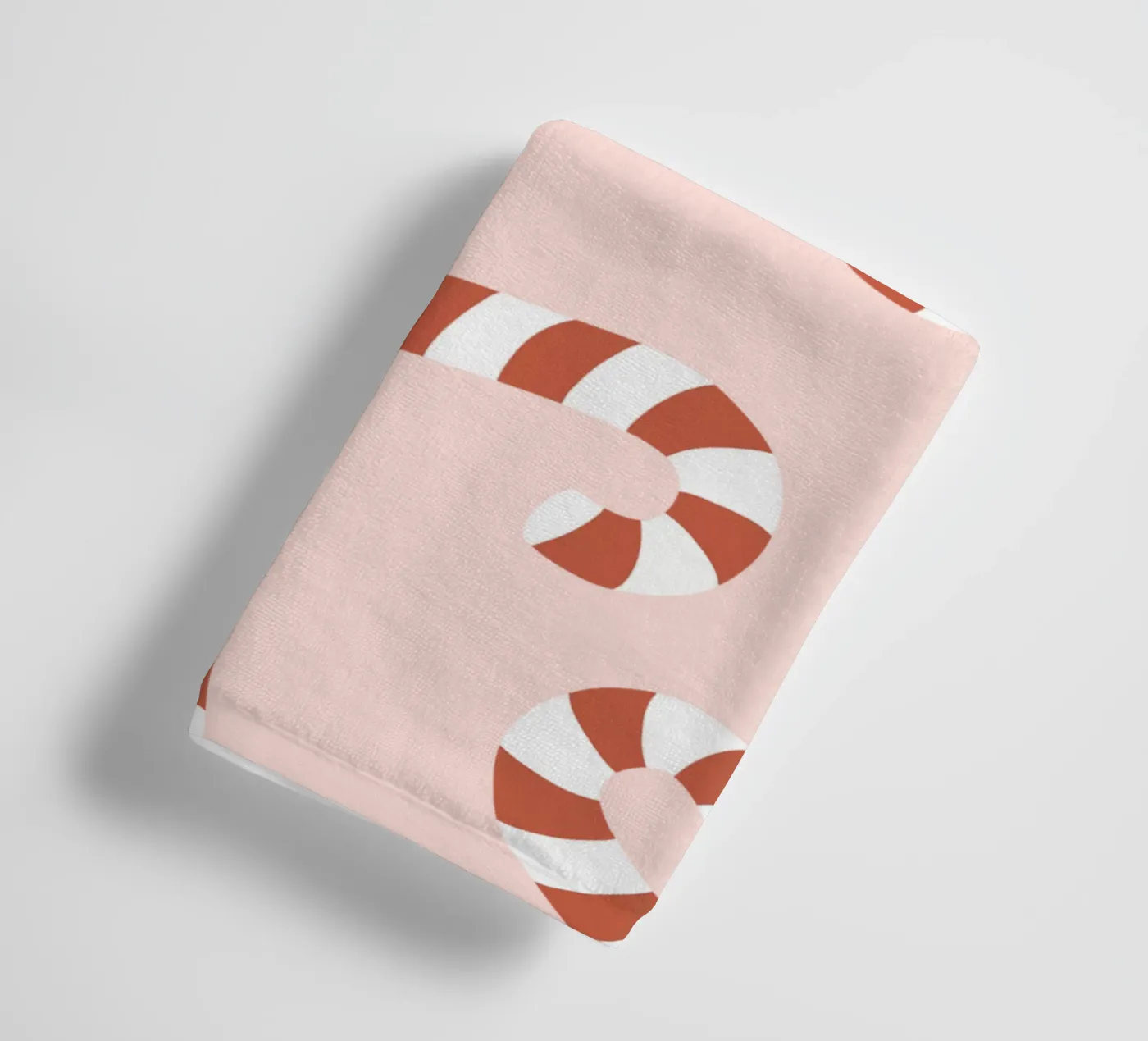 Candy cane towel by we line studio - design