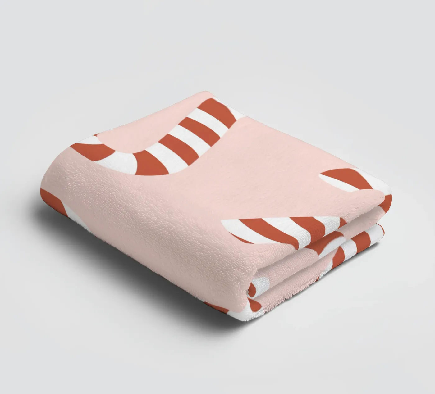 Candy cane towel by we line studio - design