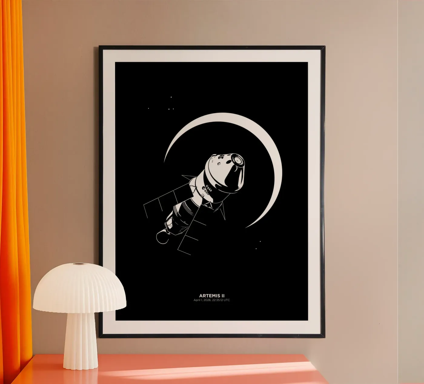 Artemis II poster da 7115