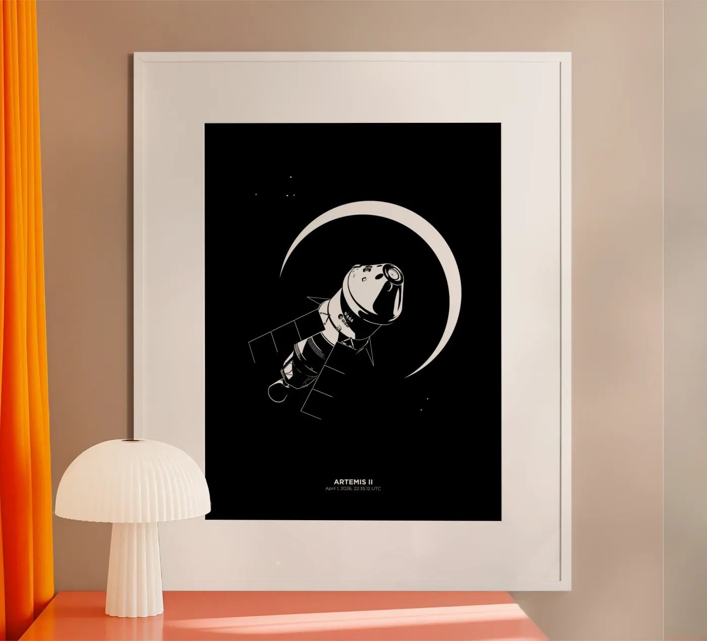 Artemis II poster da 7115