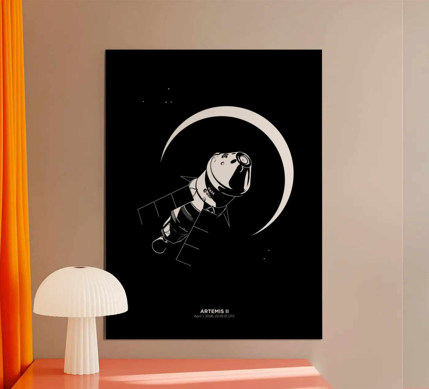 Artemis II poster da 7115