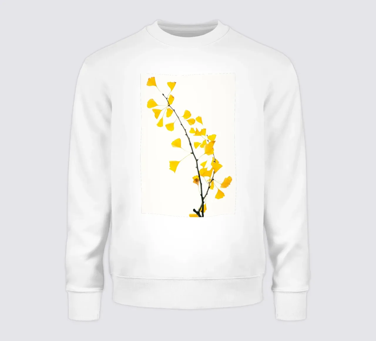 Foglie di Gingko Biloba felpa da Teresa André