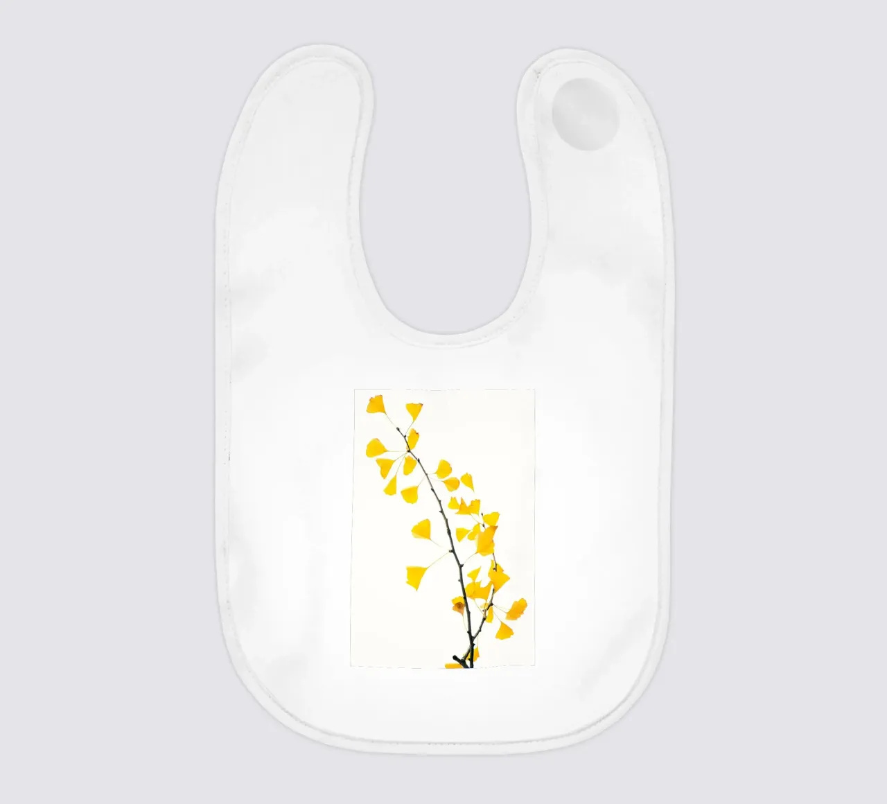 Foglie di Gingko Biloba bavaglino da Teresa André