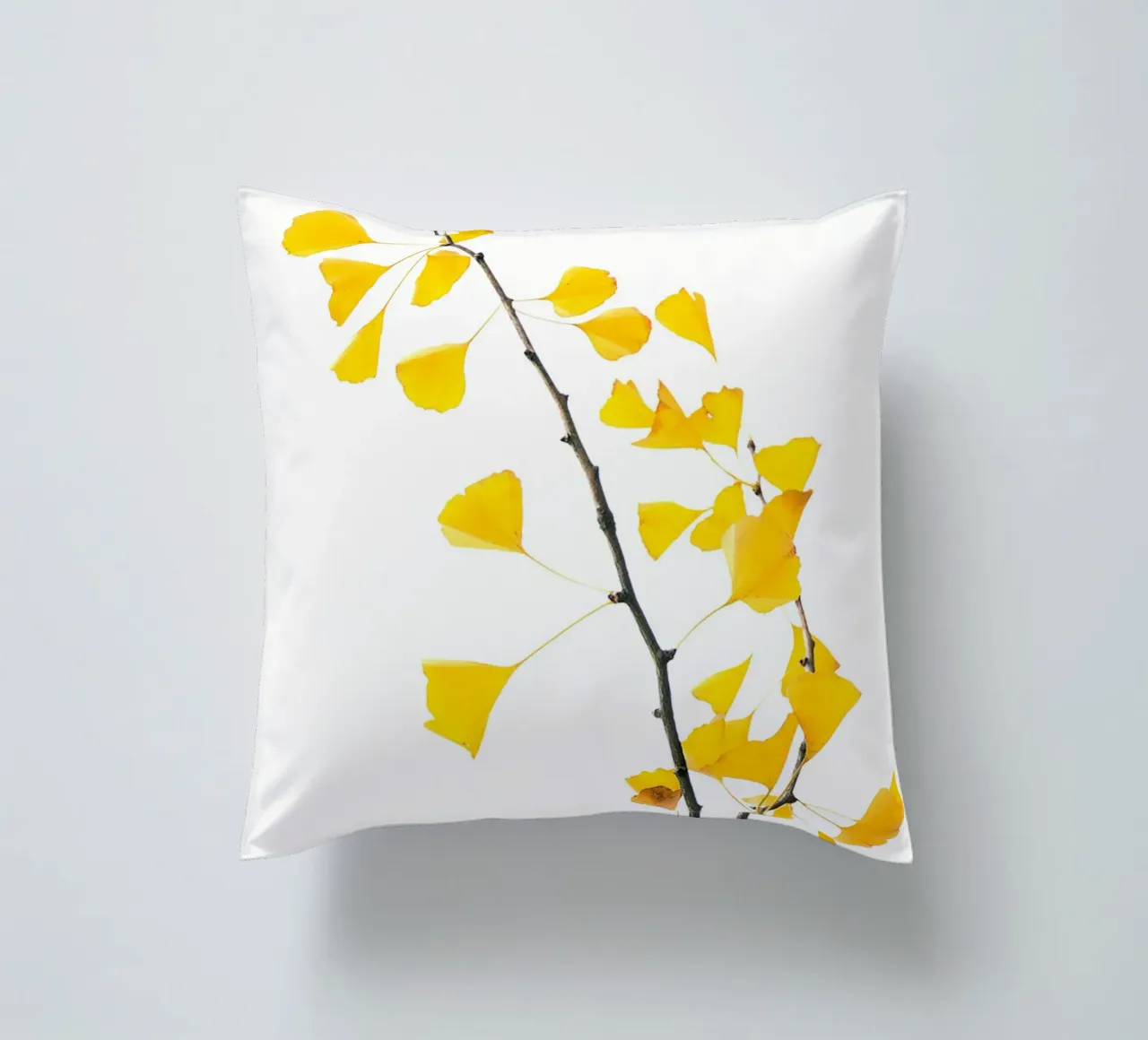 Foglie di Gingko Biloba cuscino da Teresa André