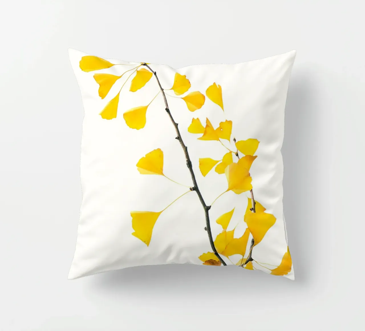 Foglie di Gingko Biloba cuscino da Teresa André