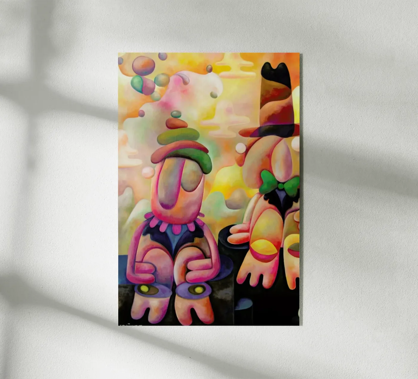 Twins acryl van Antony Squizzato