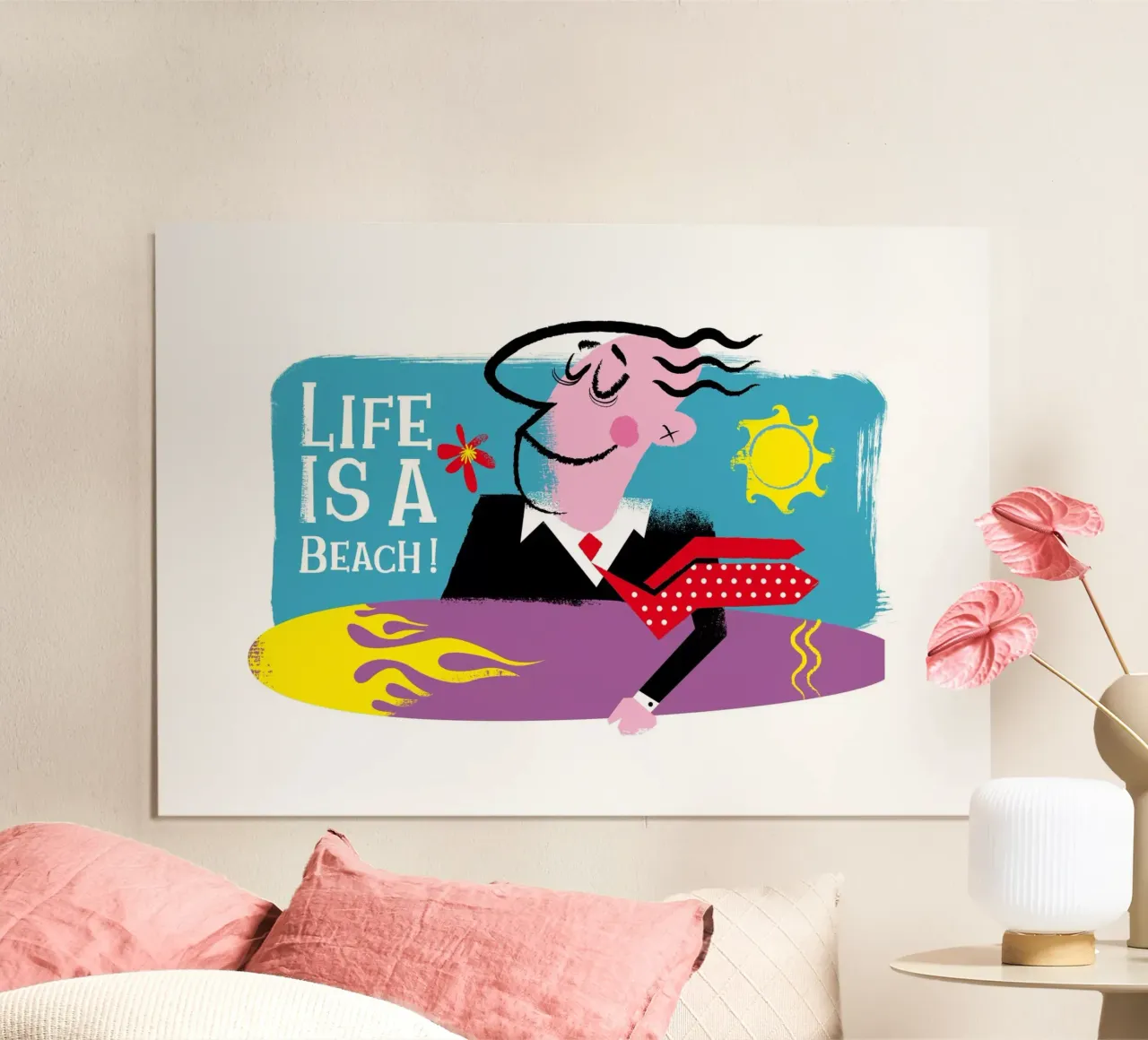 Life is a beach! poster da Looks n Brains