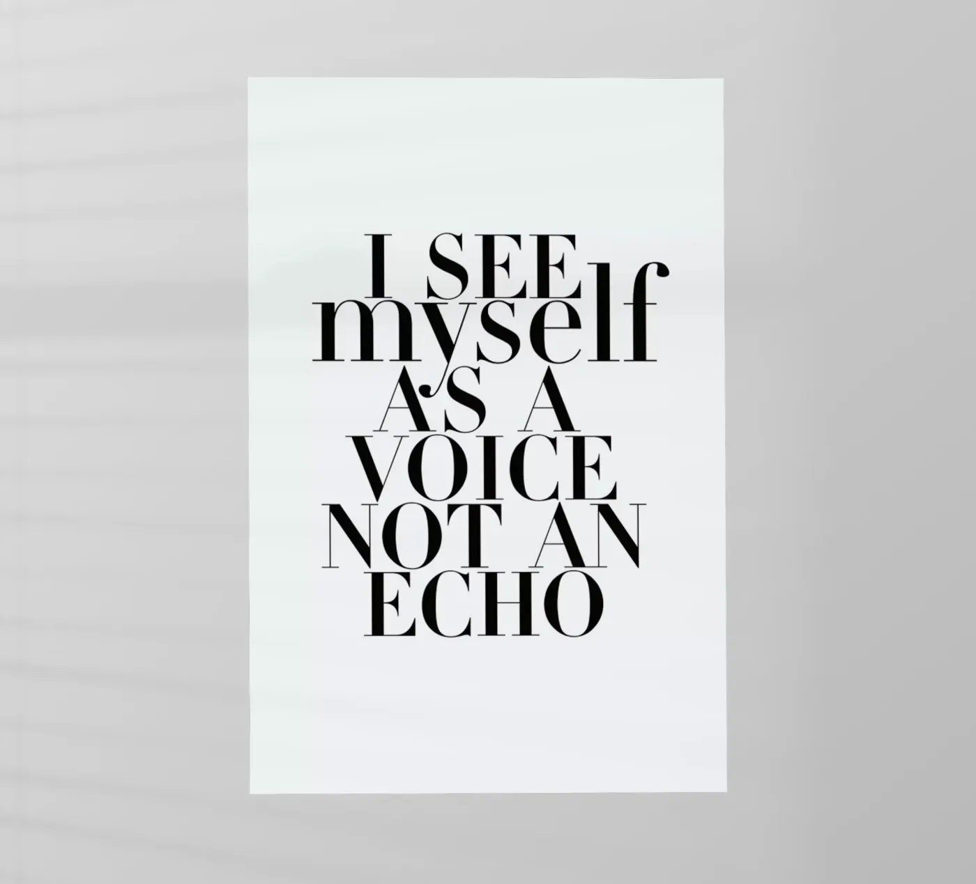 Echo backlit film by FUNKE Lifestyle GmbH