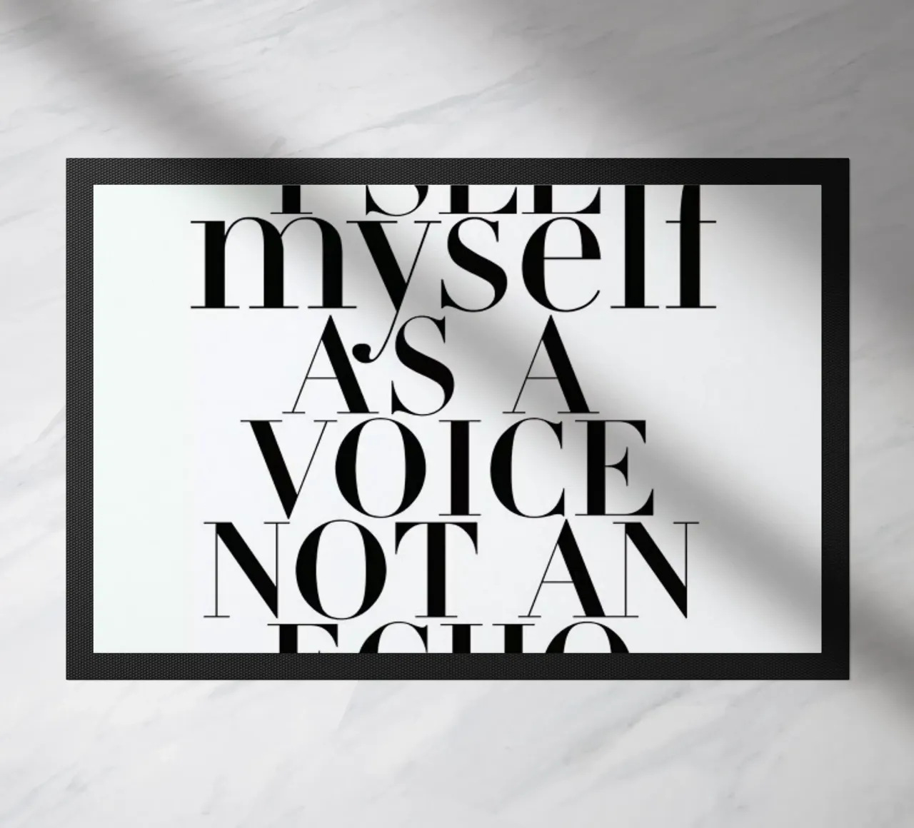 Echo deurmat van FUNKE Lifestyle GmbH