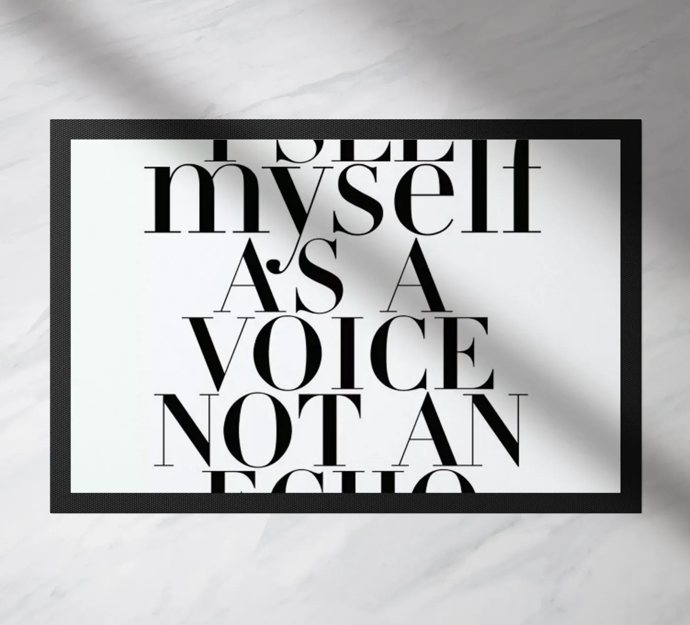 Echo doormat by FUNKE Lifestyle GmbH