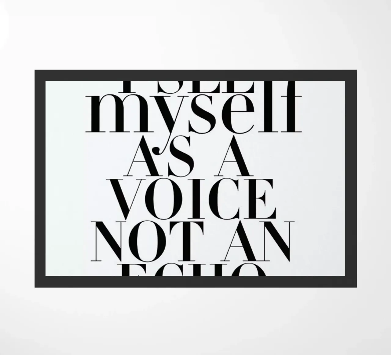 Echo deurmat van FUNKE Lifestyle GmbH