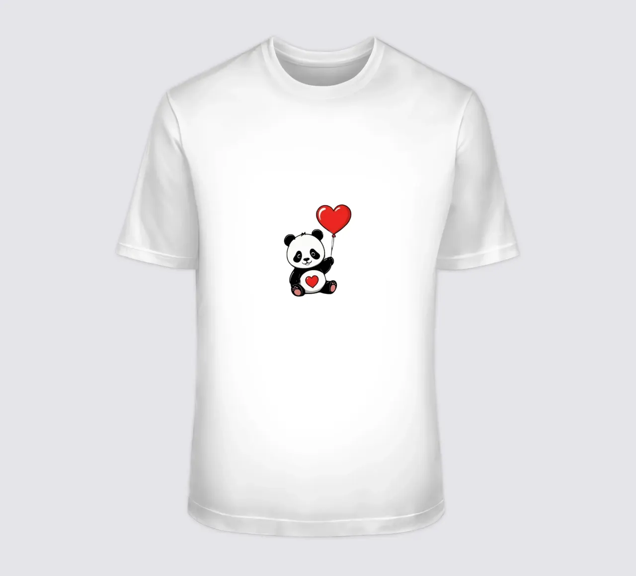 Panda mit Herz | verliebt | Liebe | süße Tiere | Pandabär T-Shirt von schoenverpacktde