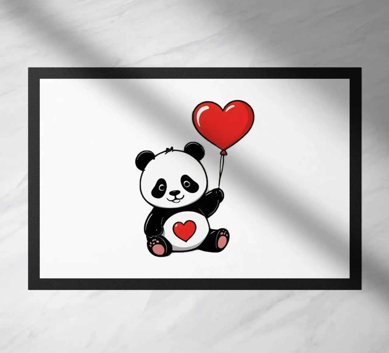 Panda mit Herz | verliebt | Liebe | süße Tiere | Pandabär zerbino da schoenverpacktde