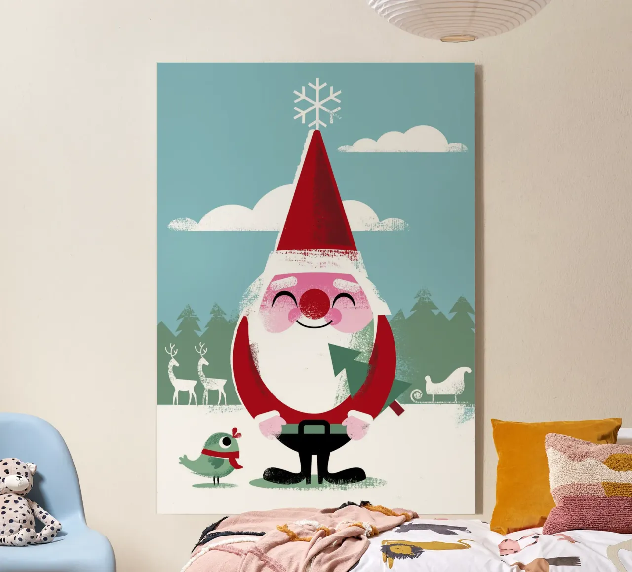 Father Christmas plexiglass da Looks n Brains