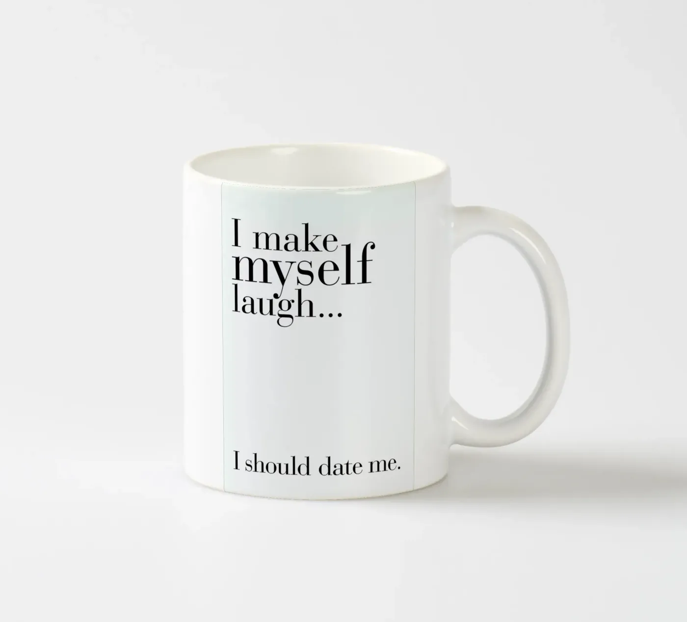 Date me ceramic mug by FUNKE Lifestyle GmbH
