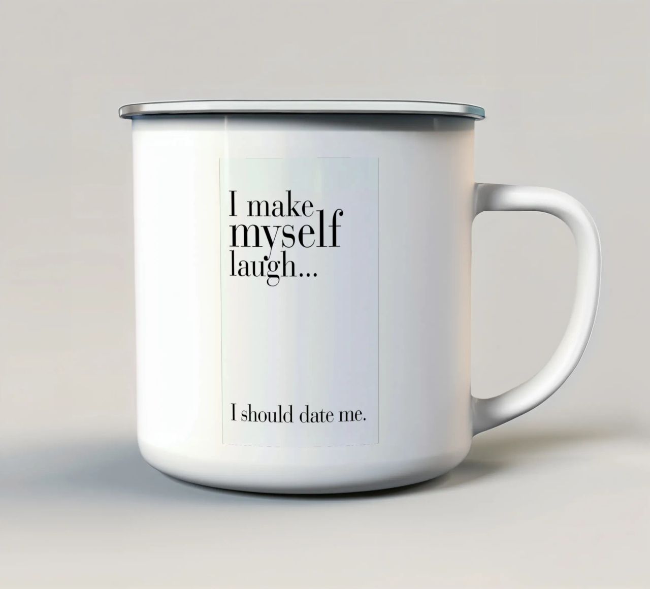 Date me tazza in smalto da FUNKE Lifestyle GmbH
