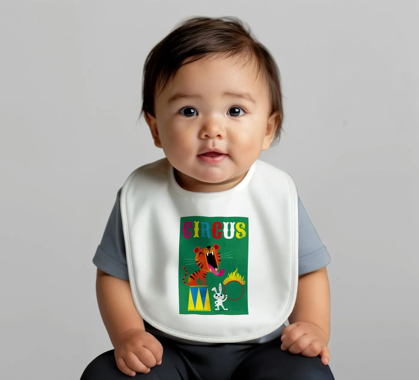 Zirkus Babylätzchen von Looks n Brains