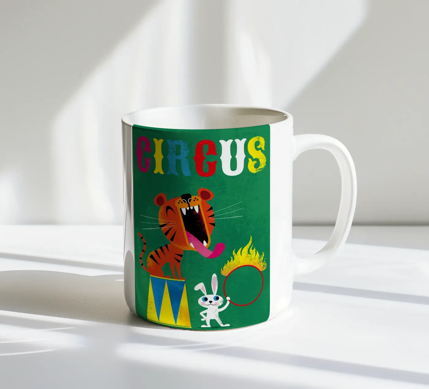 Zirkus Keramik Tasse von Looks n Brains