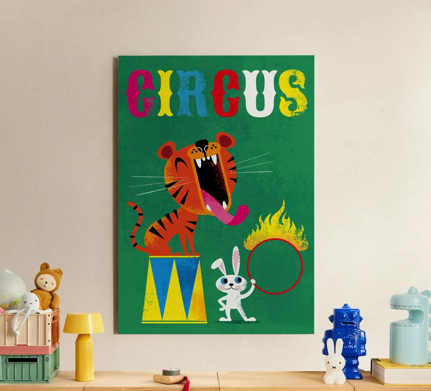 Circus forex-plaat van Looks n Brains