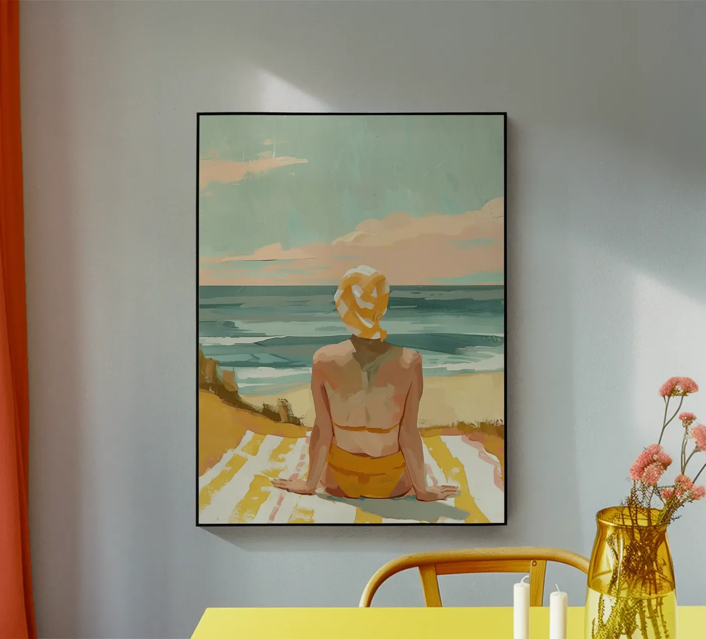 Beach Day Acryl-Glas von Calypso
