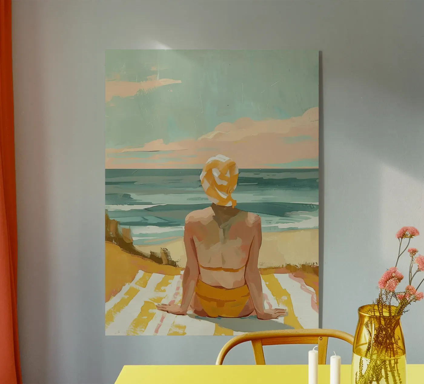 Beach Day Acryl-Glas von Calypso