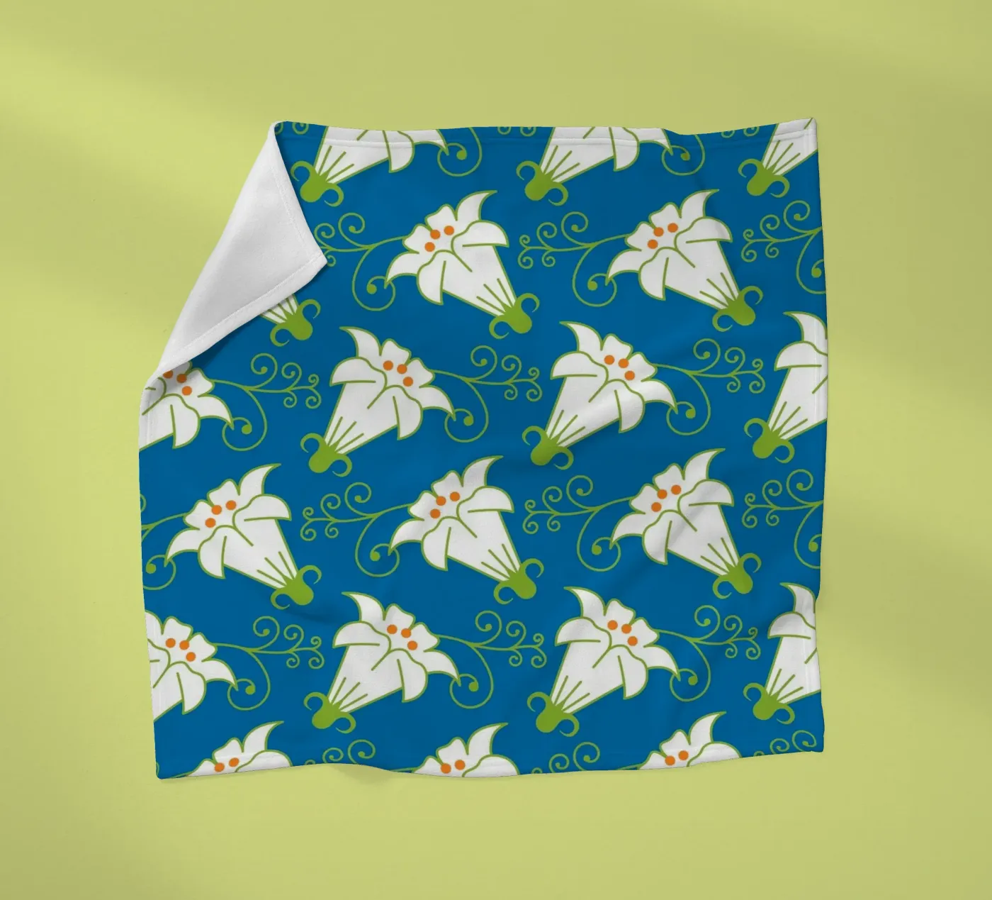 Pattern 01 fleece blanket by Looks n Brains