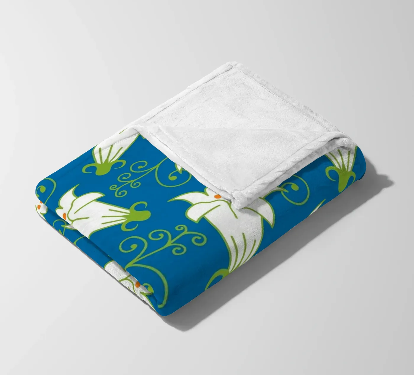 Pattern 01 fleece blanket by Looks n Brains