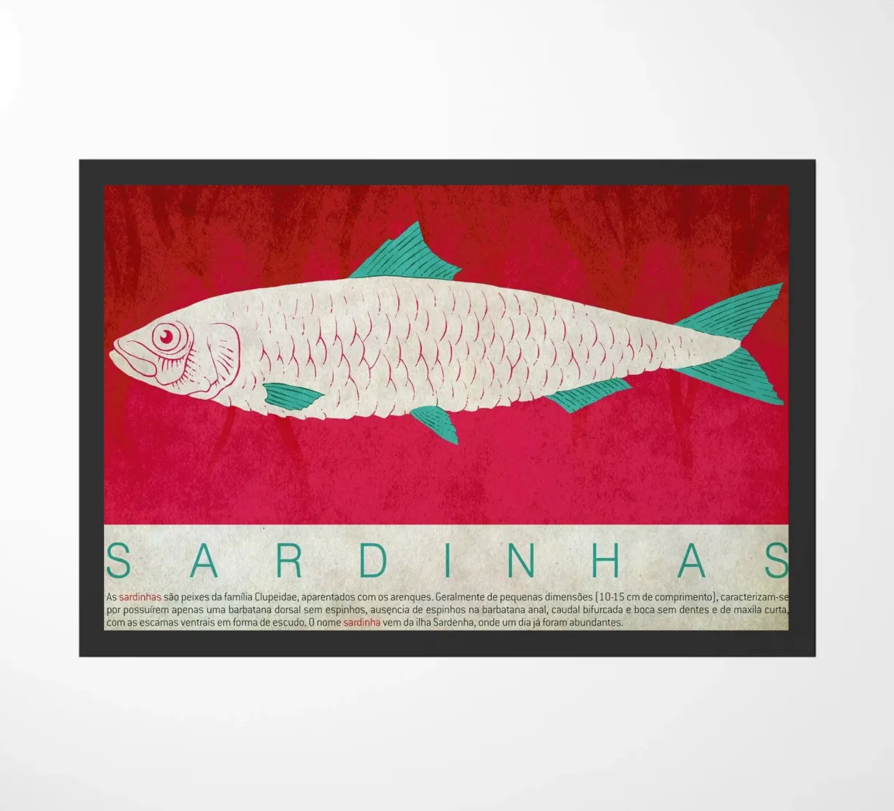 Sardinhas doormat by Kuba Gornowicz