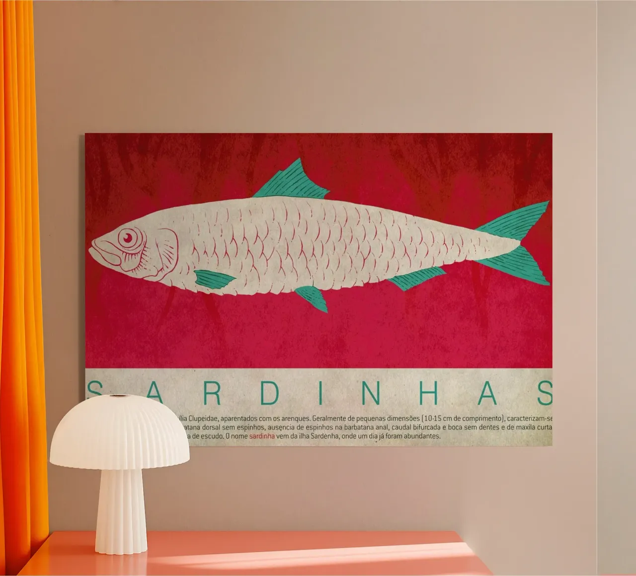 Sardinhas plexiglass da Kuba Gornowicz