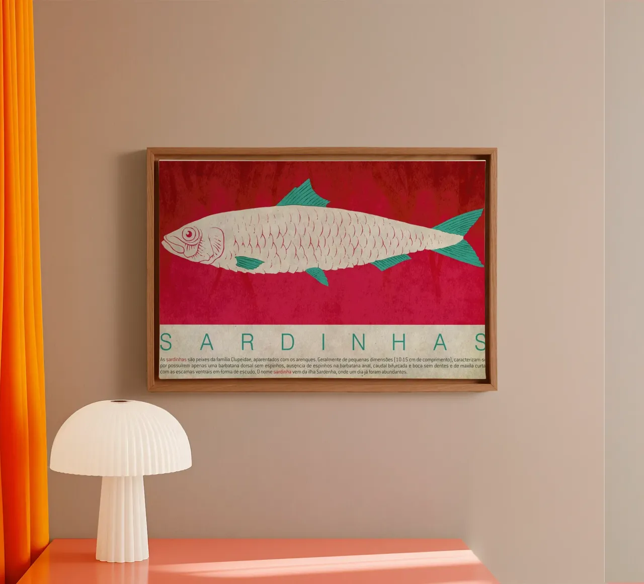 Sardinhas canvas by Kuba Gornowicz