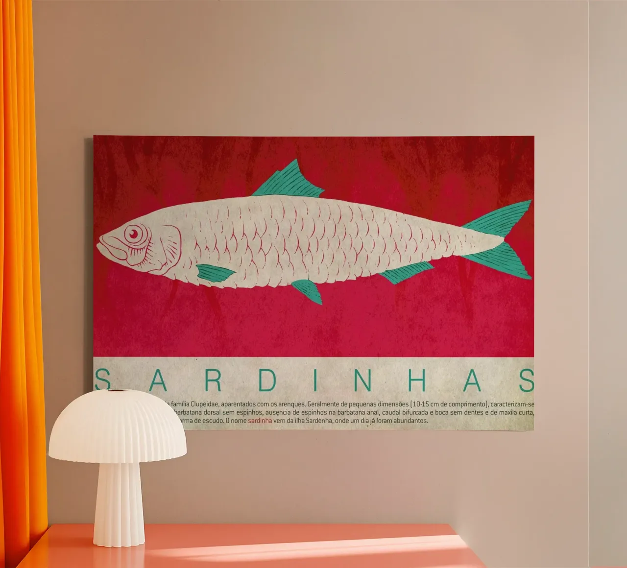 Sardinhas canvas by Kuba Gornowicz
