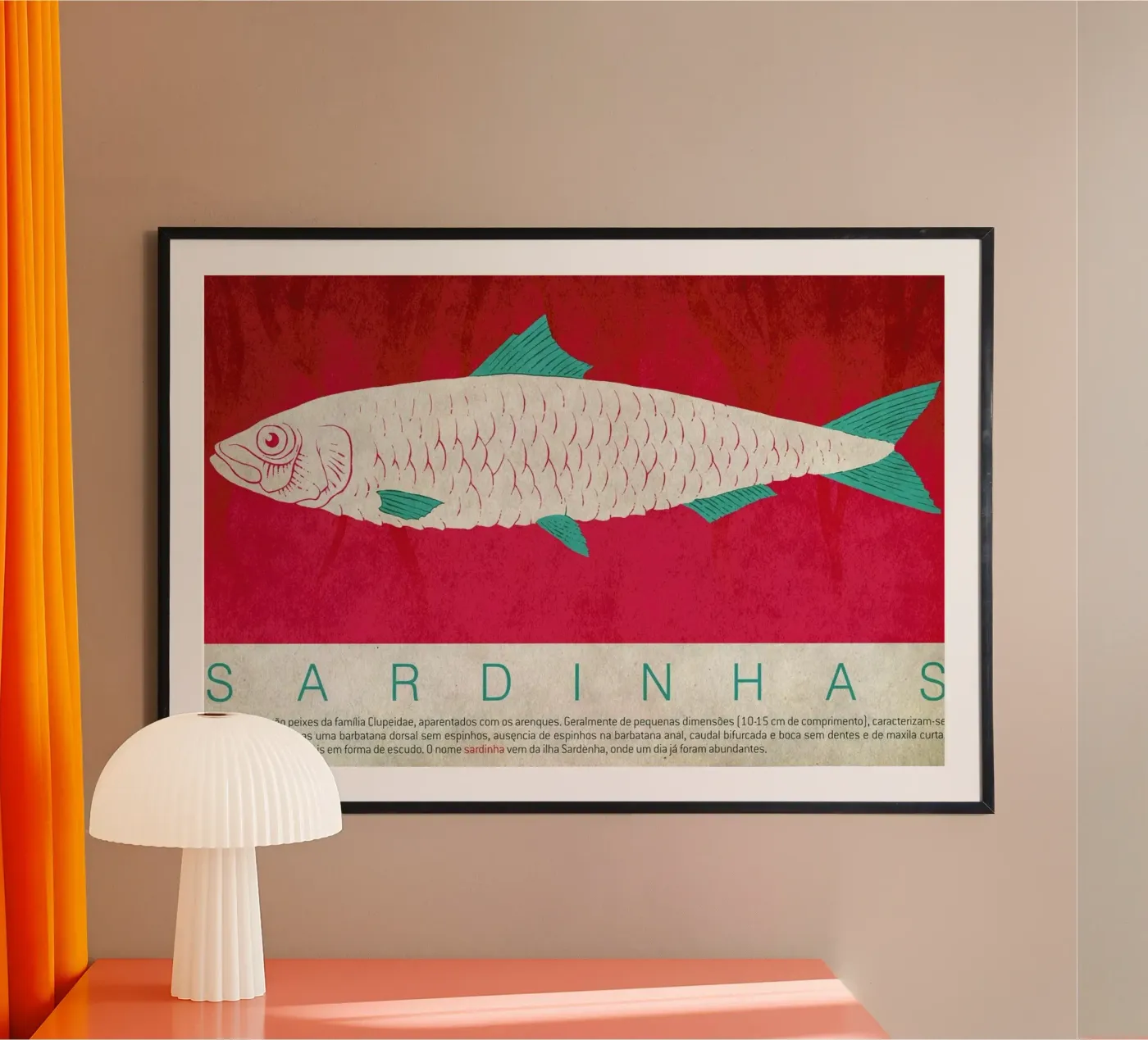 Sardinhas poster da Kuba Gornowicz