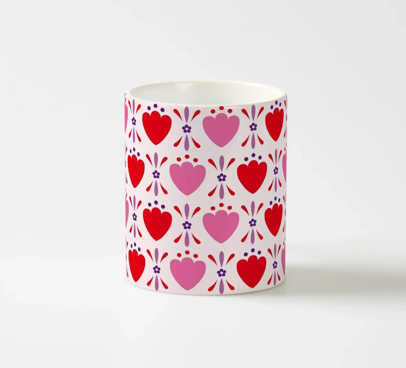 Muster 02 Keramik Tasse von Looks n Brains