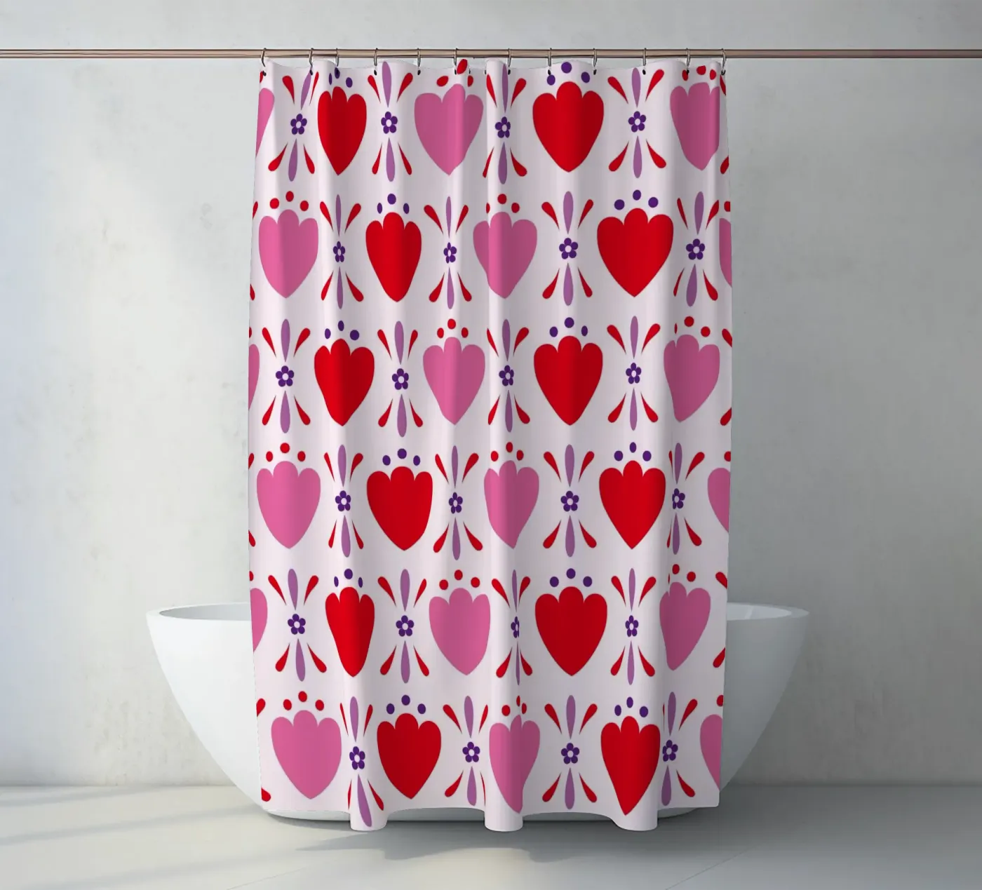 Modello 02 tenda da doccia da Looks n Brains