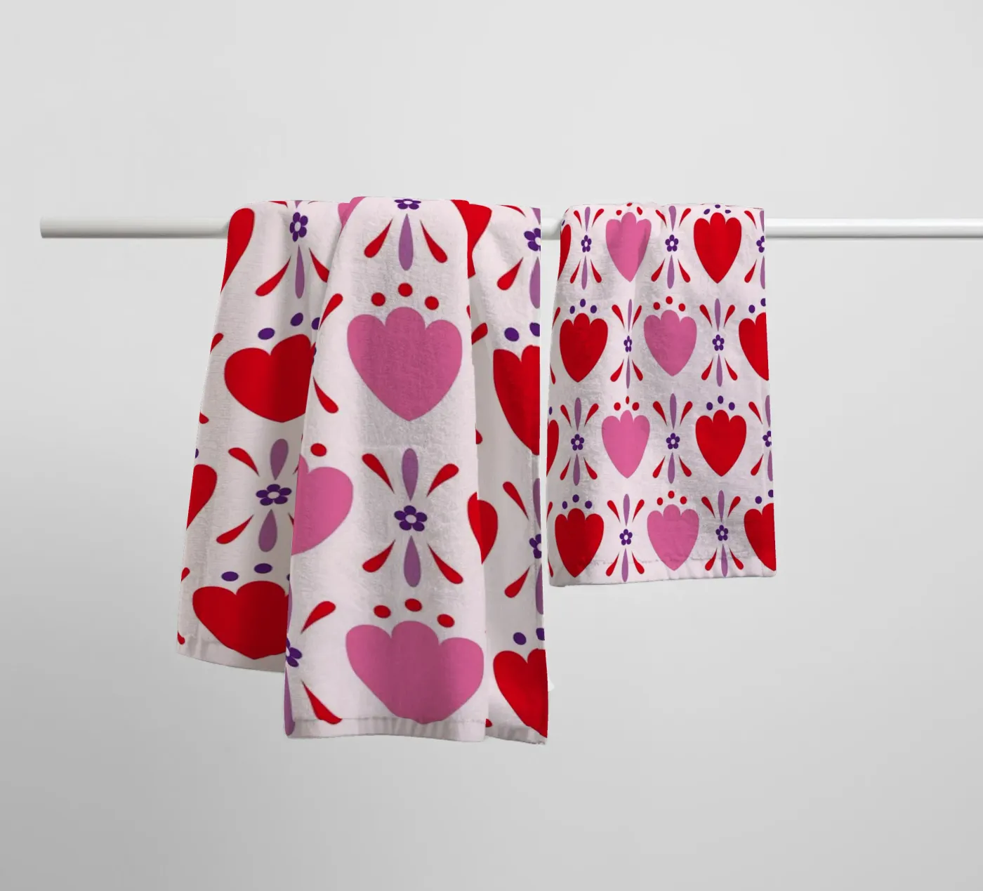 Modello 02 asciugamano da bagno da Looks n Brains