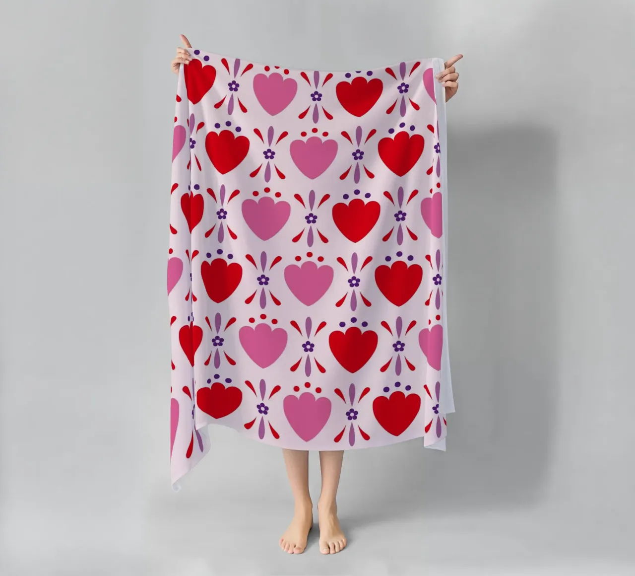 Pattern 02 beach towel by Looks n Brains