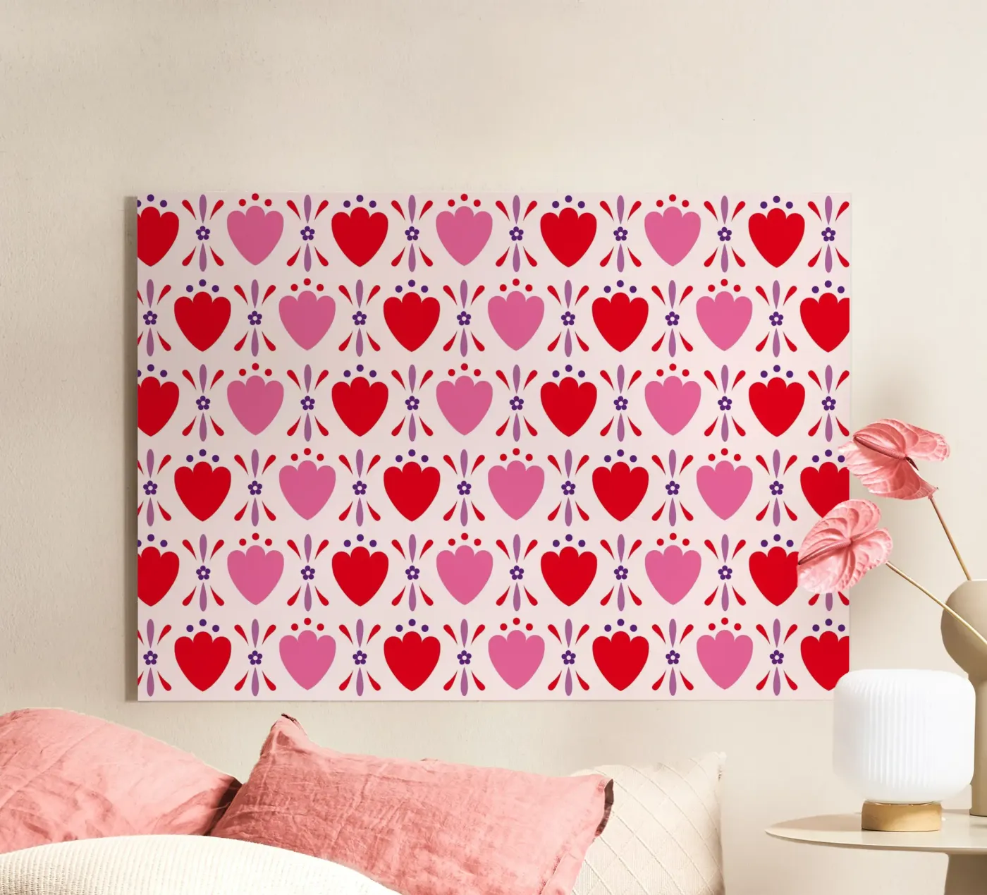 Pattern 02 Acryl-Glas von Looks n Brains