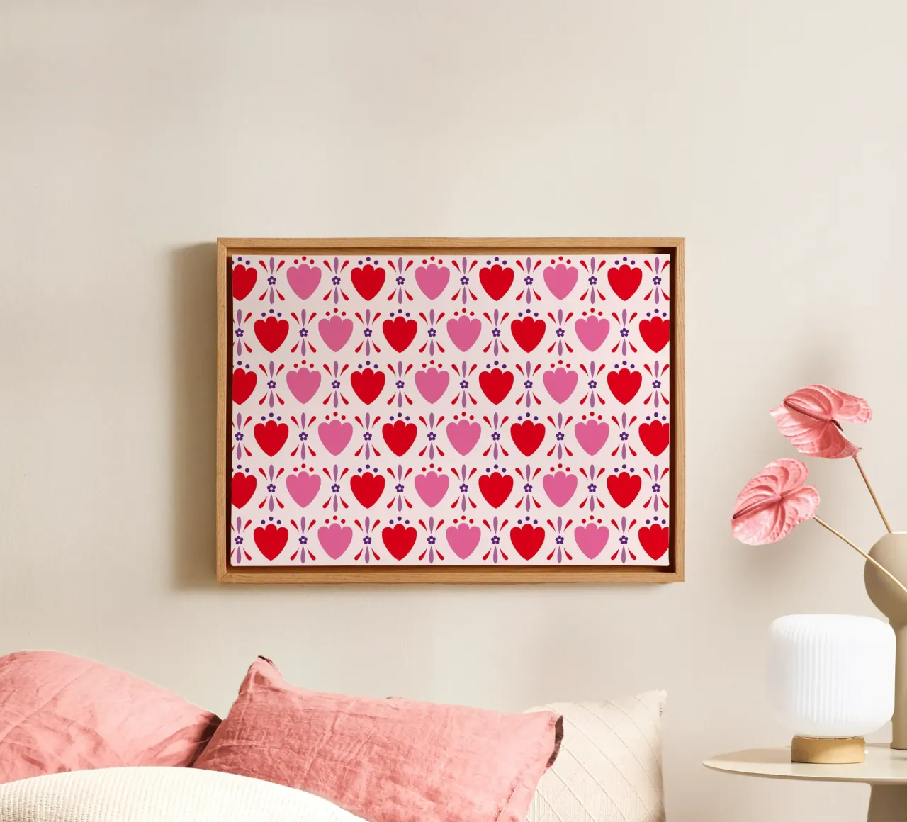 Pattern 02 canvas by Looks n Brains