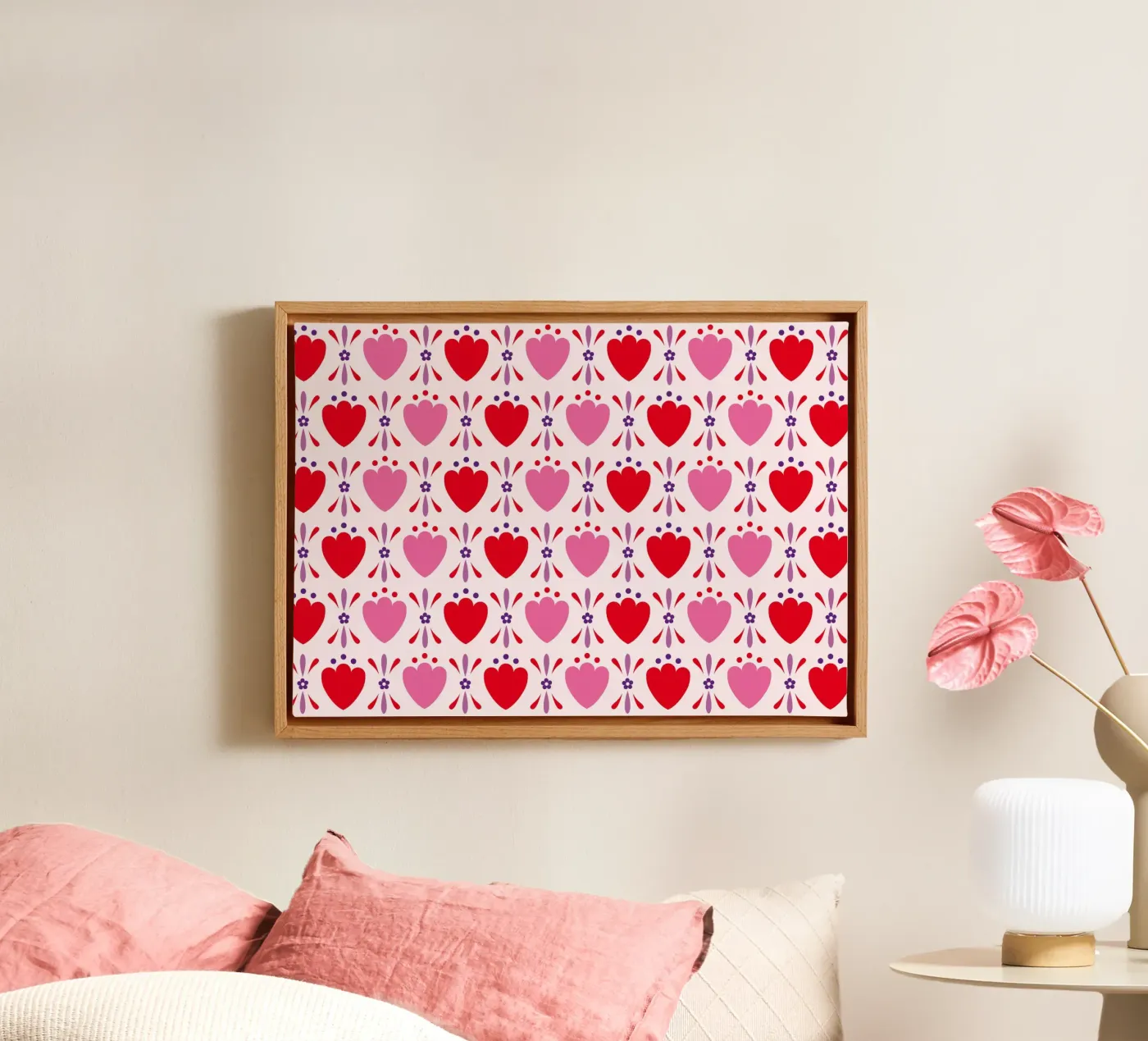 Pattern 02 canvas by Looks n Brains